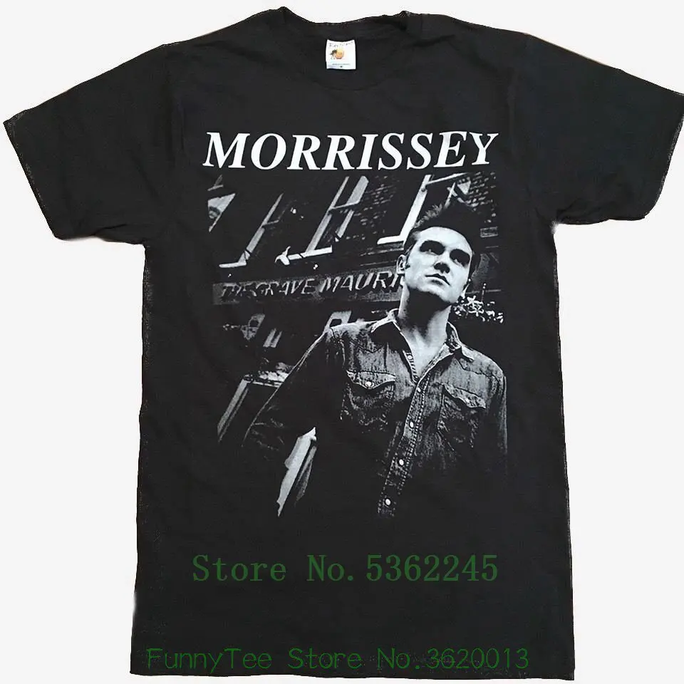 Morrissey/The Smiths футболка средняя уличная одежда Забавный принт хип-топ Мужская топы