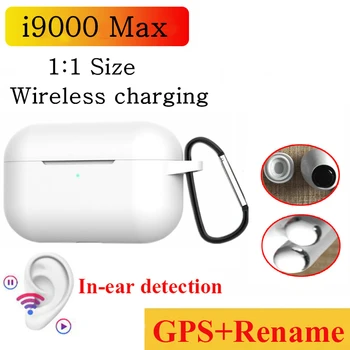 

i9000 Max TWS 1:1 Air 3nd Gen Bluetooth Earphone Wireless Headset Rename Position Earbuds PK i12 i200 auriculares fone de ouvido