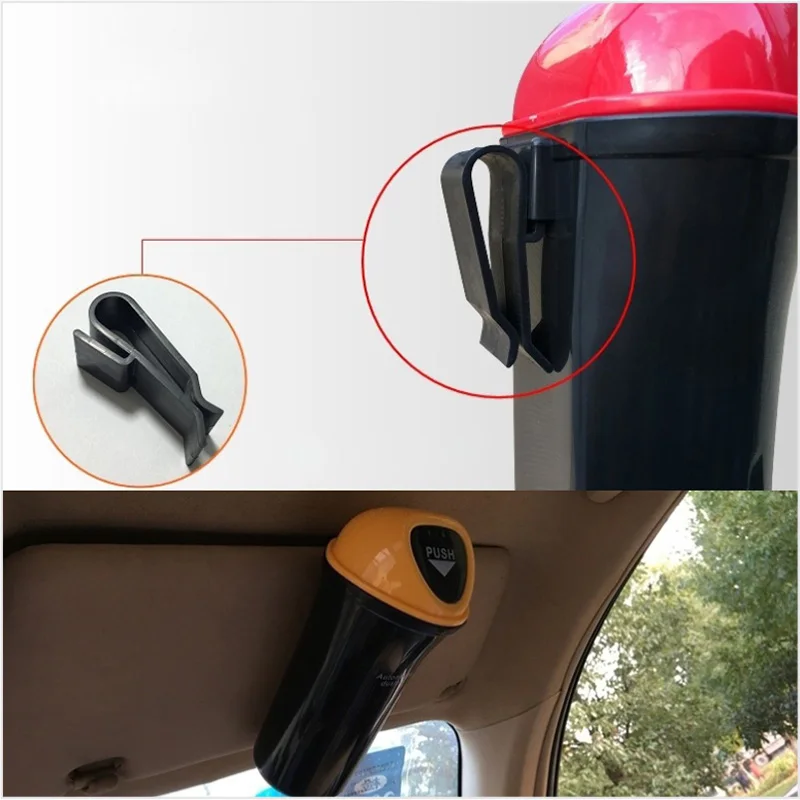 

Car Trash Can Organizer Garbage Holder Automobiles Storage Bag Accessories Auto Door Seat Back Visor Trash Bin Paper Dustbin