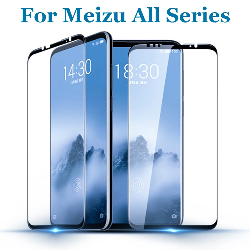 Защитное стекло для Meizu 16 th M6S MX6 M5S Pro 7 6 Plus закаленное с полным покрытием U10 M5 Note