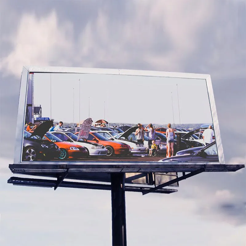 160*96 Cm P10 Video Pannello Pubblicità Esterna Display A Led Rgb Led Matrix Lan Input Impermeabile Con Uscita Audio