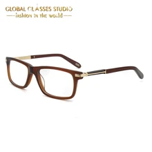 Топ Мода ацетат очки оправа для женщин весна шарнир оптические очки 623 C27