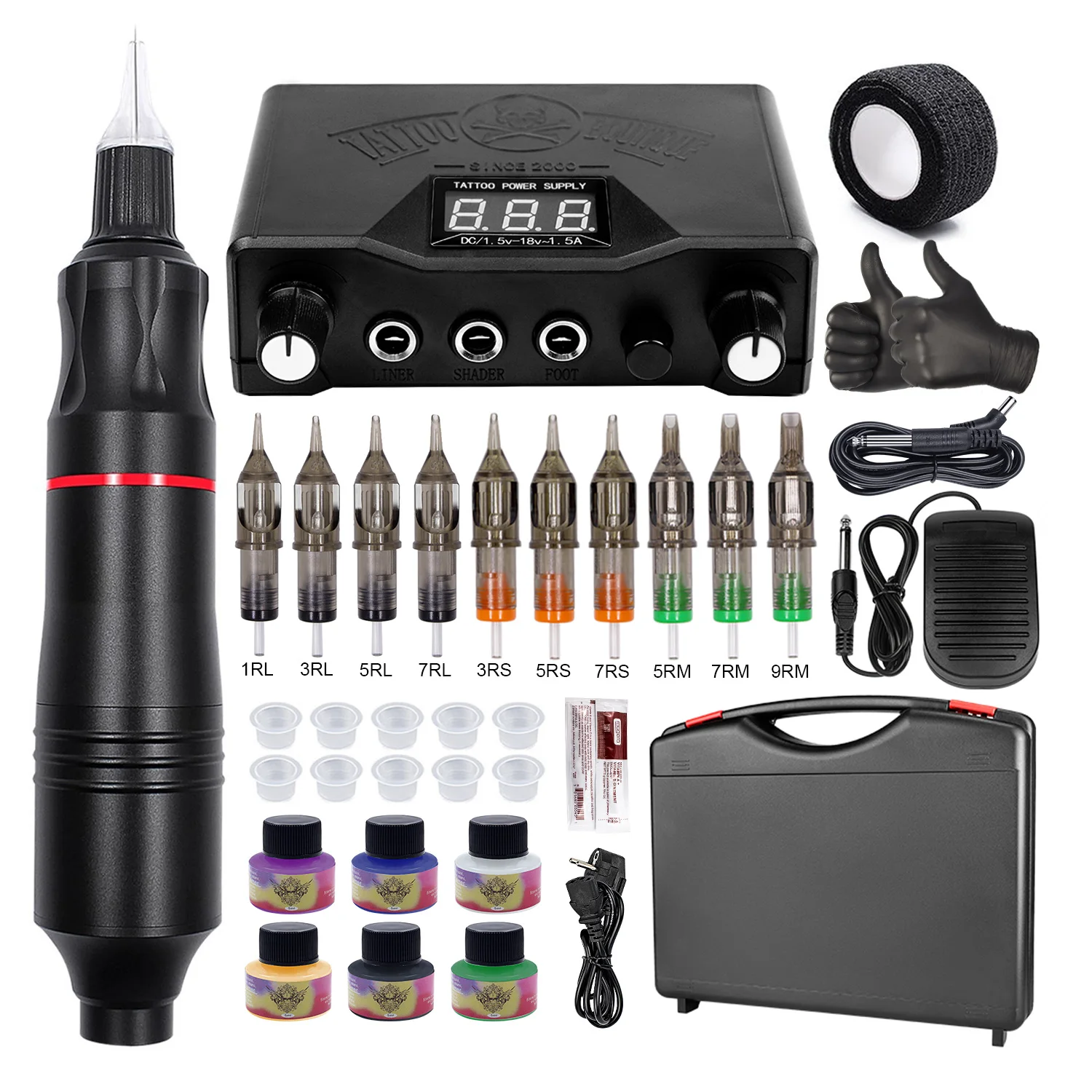 Share 92+ about tattoo machine full kit unmissable .vn
