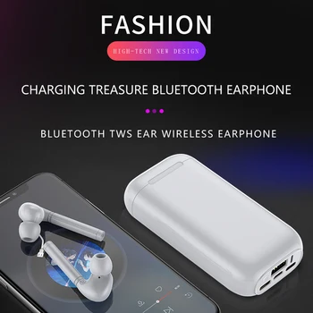 

Newest Wireless Bluetooth Earphones 5.0 Bass High Quality Music Sports In ear Sweatproof Headset Waterproof Earbuds All phone