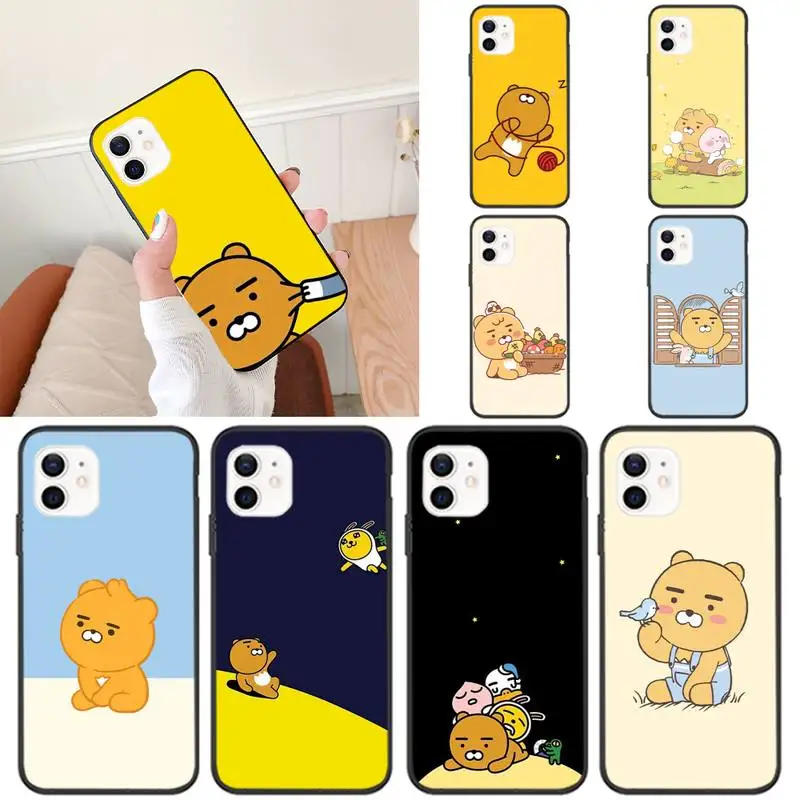 Чехол для телефона с изображением героев мультфильмов к-какао iPhone 11 12 Mini 13 Pro XS Max X