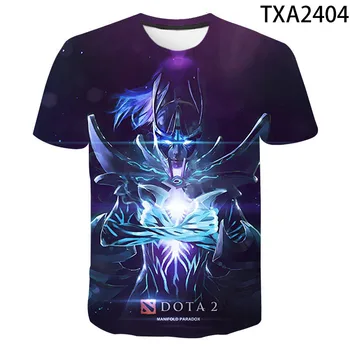 

2020 Men Women Children Dota 2 T Shirt Moba Game 3D Printed Tee Summer Short Sleeved Tops Cool Boy Girl Kids Streetwear T-shirt
