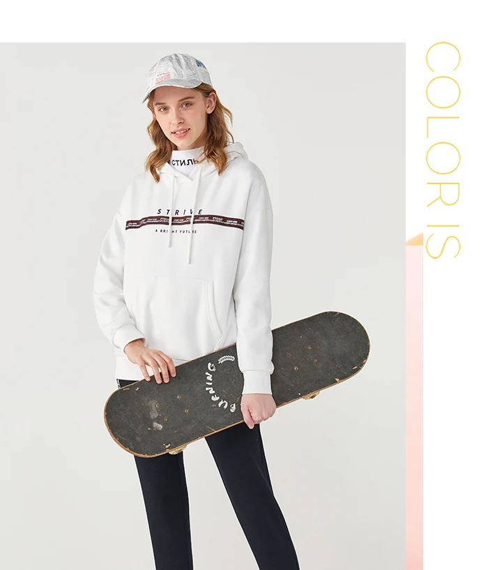 SEMIR, повседневные женские брюки, зима, новинка, на шнурке, с эластичной талией, спортивные, с полосками рта, брюки плюс, бархатные, для пробежек, для женщин