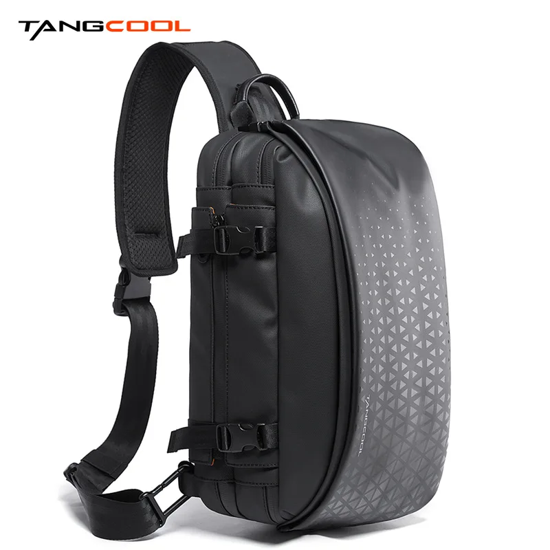 

2019 tangcool New Style Versitile Fashion Casual Oxford Cloth Wear-Resistant Multi-color Sports Outdoor Shoulder Bag Men Chest P