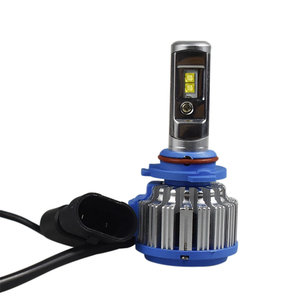 2 шт. T1 Led H1 H3 H4 H7 H11 H13 9004 9005 9006 9007 881 Автомобильная фара противотуманная фара 35 Вт 3500LM автомобильная лампа белый 6000K