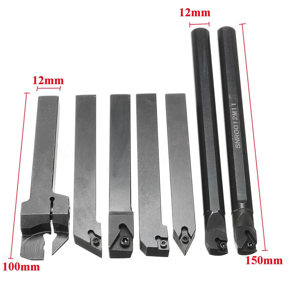 

Metalworking Lathe Tool Kit Tooling Tool Boring Bar Holder Accessory T8 Wrench
