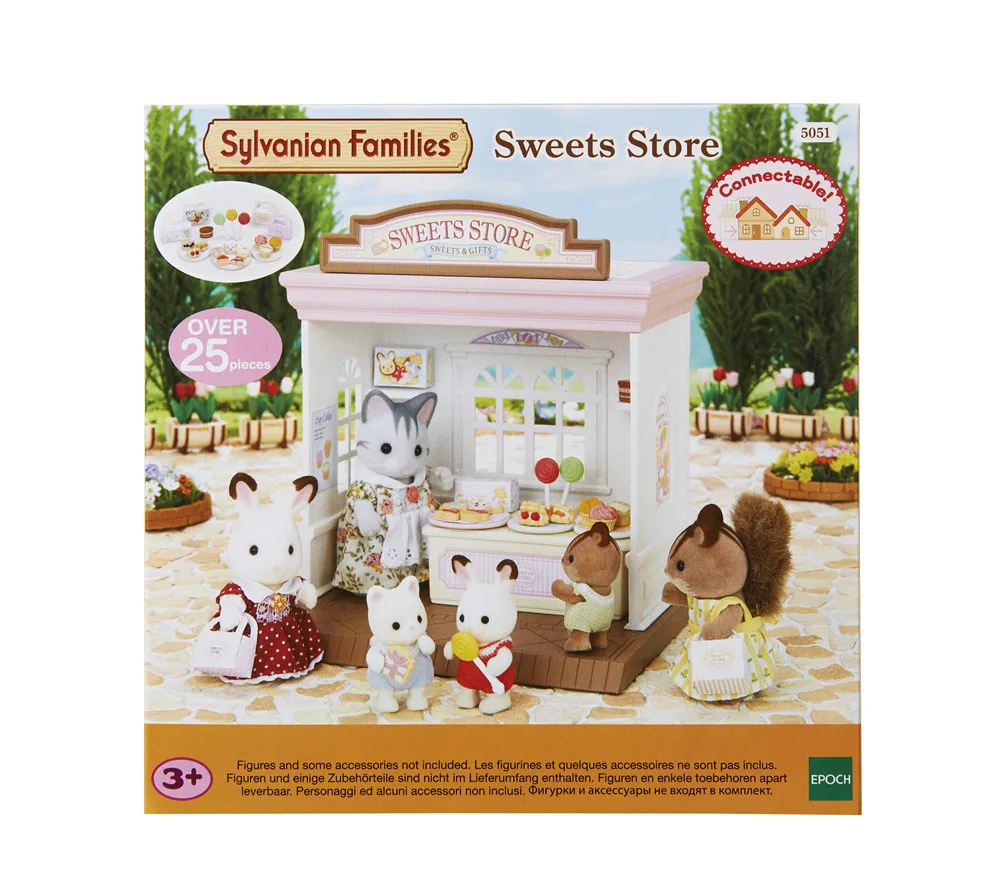 Sylvanian Families игрушка Sylvanian Families десерт девичий игровой дом эмуляция магазин игрушек кукла 5051