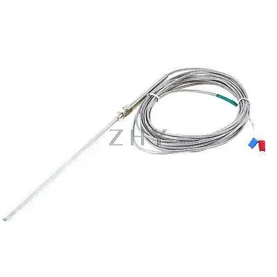 

K Type 150mm x 5mm Temperature Controller Earth Thermocouple Probe 5M