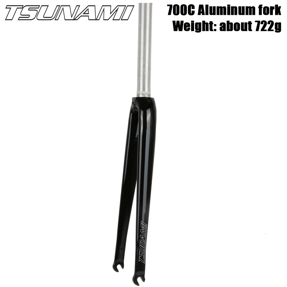 津波SNM100 seaboard CR01道路の自転車のフロントフォークすべてアルミ