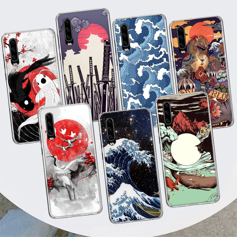 Чехол для телефона Huawei P30 Lite P20 Pro P10 P40 P50 Mate 20 30 10 40 | Мобильные телефоны и аксессуары
