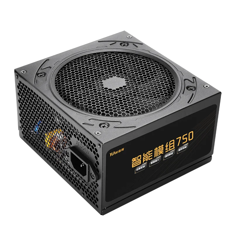 New PSU For Sama Yuhui Smart Module 750/650 ATX 12V Game Mute Power Supply 600W/500W Power Supply CTX-600-F ATX340-T