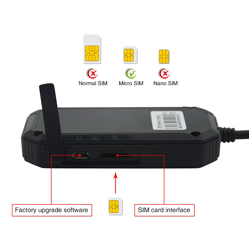 Легкое управление транспортным средством 3G WCDMA GPS трекер мини TK300 гео забор