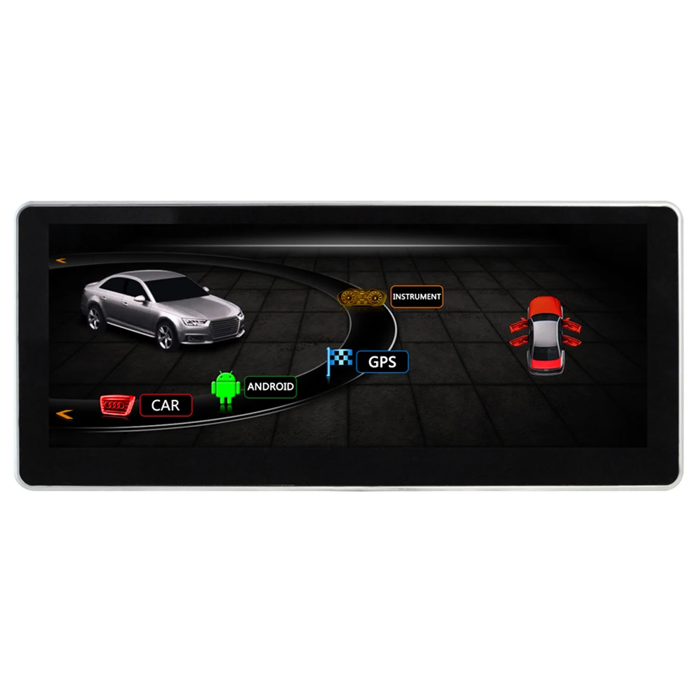 Discount NAVITOPIA 10.25inch 2G RAM 32G ROM Android 7.1 Car GPS Navigation for Audi A4L A5 Q5 2012 2013 2014 2015 4