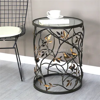 

Creative Personality Nordic Living Room Coffee Table Bedroom Simple Bed Coffee Table Leisure Balcony Coffee Table Window Table