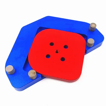 

KE-R2 Woodworking Tool Location Radius Aluminum Alloy Arc Template Router Table Engraving R Angle Semi Circle Wood Panel