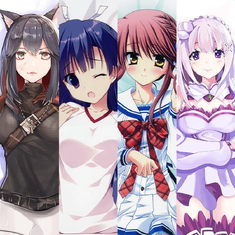 睡眠すねインパクトスーパービッグ漫画カップルアニメ枕両面印刷ピーチスキンdiyプリントシングルイユイプリートピローケース ぬいぐるみ枕 Aliexpress