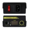 Electric Unit Digital Soldering Iron Station Temperature Controller Kits for HAKKO T12 Handle DIY kits LED vibration switch 3