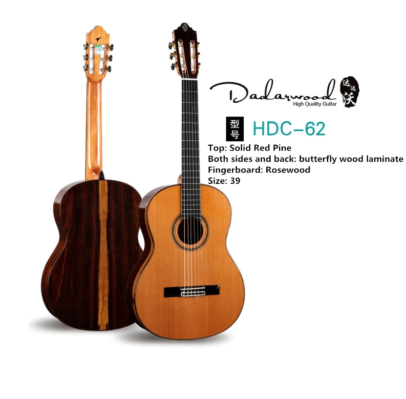 Dadarwood HDC-62 твердая красная сосна ламинат из дерева бабочки с обеих сторон и