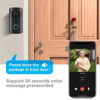 Video Doorbell Camera HD WiFi Doorbell Wireless Operated Motion Detector Audio & Speaker Night Vision for iOS&Android - Image 2