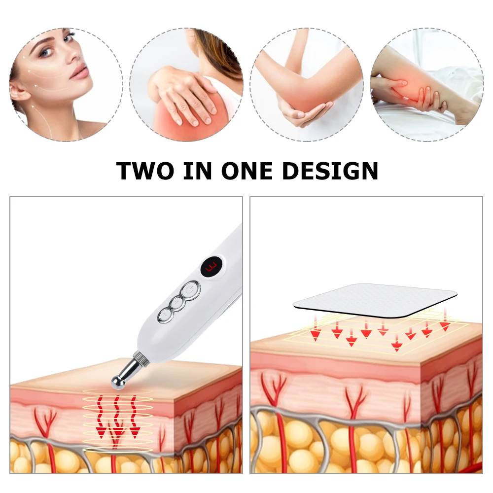 Cena Nowa aktualizacja elektroniczna akupunktura masażer Pulse Acupoint stymulator fizykoterapia Meridian Relief elektroda pad