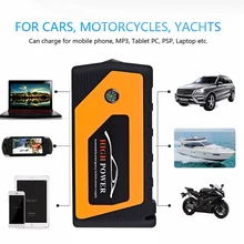 Высокое качество 15 в 4USB 900A автомобильный пусковой стартер автомобильный аккумулятор бустер зарядное устройство бустер power Bank пусковое устройство для дизельного бензинового автомобиля