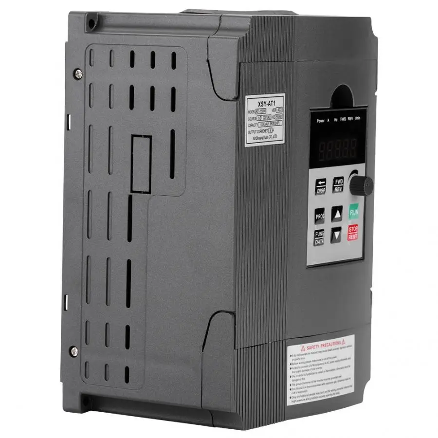 1.5KW 220 В частотно регулируемым приводом однофазный вход 220V и 3 фазы Выход 220v