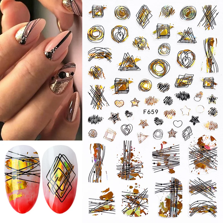 3d stickers for nail 5