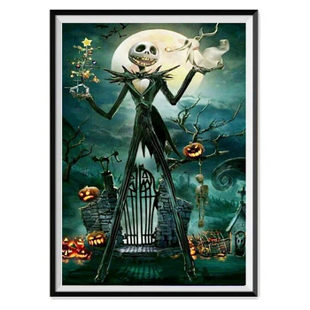 

Nightmare Before Christmas Diamond Painting Cross Stitch Diamond Embroidery Decoration Homes Art Paint By Numbers Resin Kits DIY