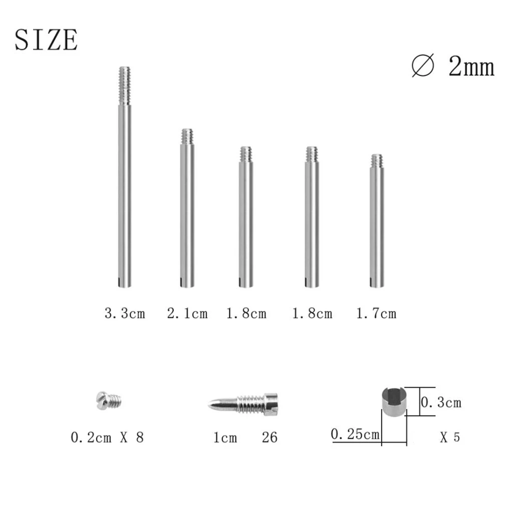 Metal Bassoon Repair Parts Shafts Screw Pad Music Wind Instrument Accessories