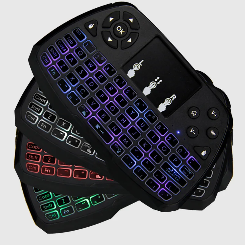 

USB Interface Wireless Touch Keyboard I8 Flying Squirrel Green with Backlight Battery Universal Customizable