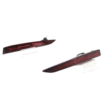 

2Pcs for 2017-2018 Hyundai Accent 3 Functions Red Steering Car Rear Bumper Light Rear Tail Light