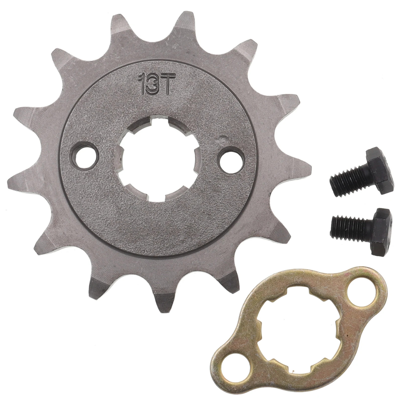 520# 10T 11T 12T 13T 14T 15T Teeth 20mm Chain Sprocket With Retainer Plate Locker for Motorcycle Dirt Bike ATV