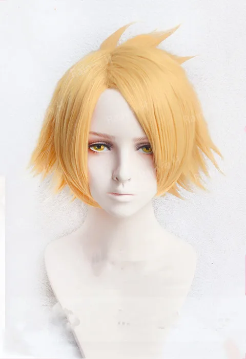 Аниме «My Hero Academy»; Косплей; Boku No Hero Academy Denki Kaminari; костюм для косплея; школьная форма; мужской боевой костюм; парик; головные уборы