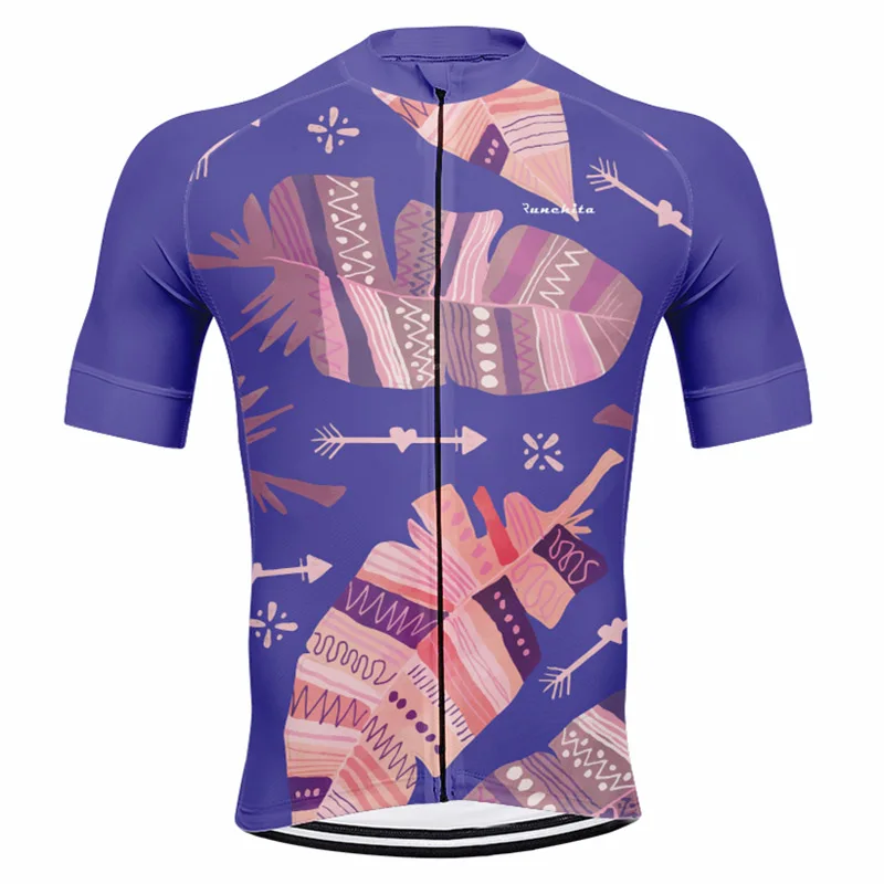 Maillot Ciclismo Hombre RUNCHITA Лето Anti-UV Pro team велосипед с коротким рукавом Велоспорт Джерси велосипед Джерси велосипедная одежда - Цвет: Jersey    05