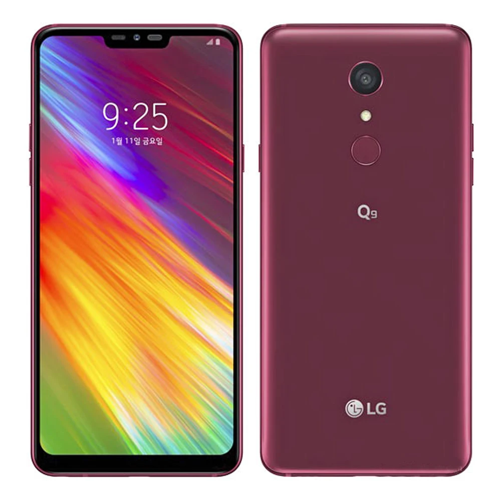 Original LG Q9 4G LTE Mobile Phone Korea Version 6.4'' Q925L Unlocked 4GB RAM 64GB ROM 16MP 1 SIM Card Refurbished CellPhone iphone se refurbished