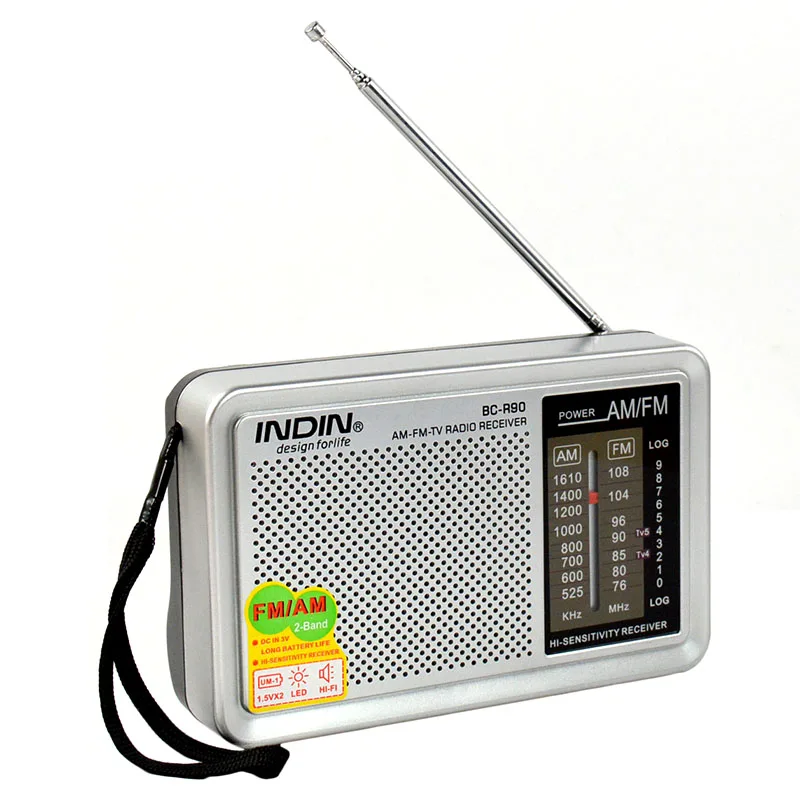 Портативный fm радиоприемник цифровой с ЖК дисплеем|Радиоприёмники| |