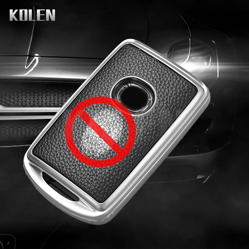 TPU 가죽 유형 자동차 스마트 키 케이스 커버 마즈다 알렉사 CX-30 CX-3 CX-5 CX-7 CX-9 CX-4 3 버튼 보호기 쉘 액세서리