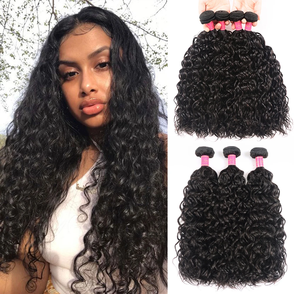 Peruvian Water Wave Human Hair Bundles Natural Color Julia Remy Human Hair Weave Extensions 134 Bundles Deals Hair Weave (16)