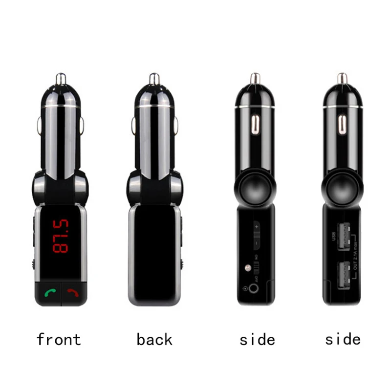 Bluetooth fm-передатчик Беспроводной MP3 плеер Автомобильный Комплект двойной USB зарядное устройство для универсальных телефонов C66