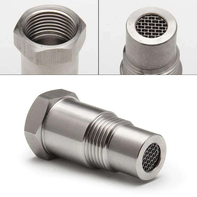 Entretoise Capteur Oxygène M18x1.5 - Adaptateur 90° Catalyseur - Universel Capteur O2 Catalyseur échappement