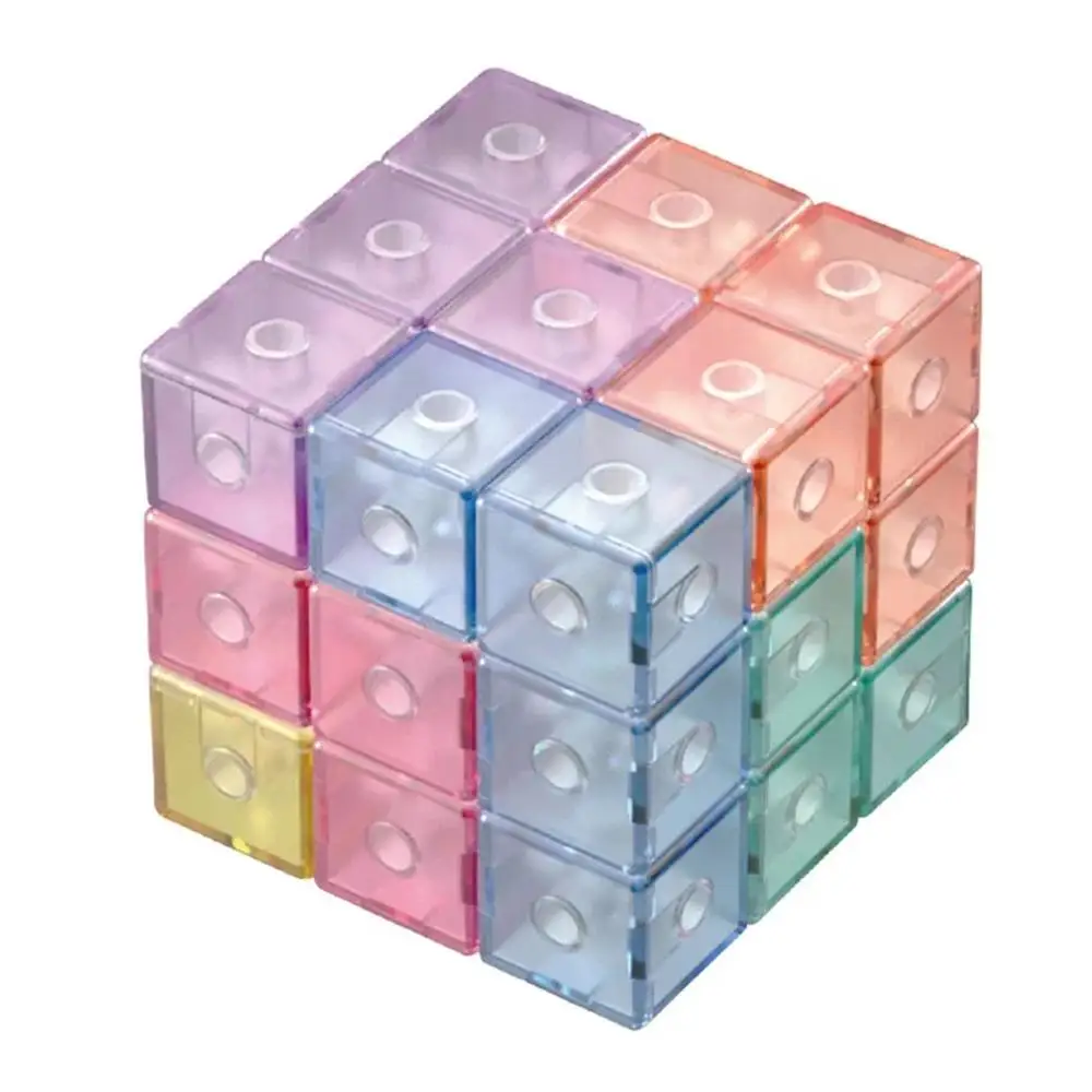 

Speed Cube Set Puzzle Blocks Magic Cube Magnetic Soma Magnet 3x3x3 Cube Stickerless Toys Puzzle Cubes Bundle for Kids Adults