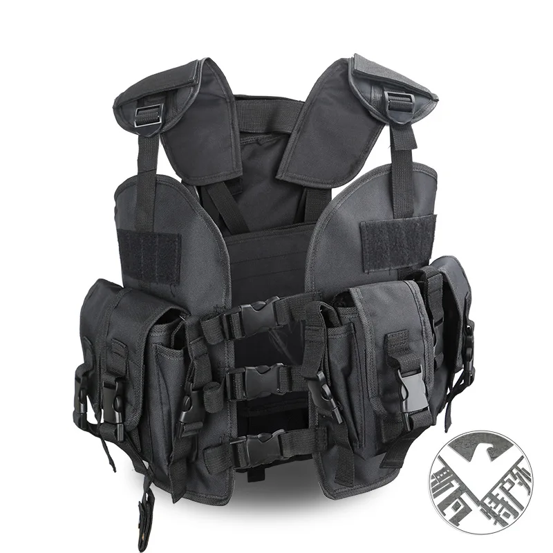 

97 Seals Tactical Vest Combat Waistcoat Camouflage Water Bag Vest Outdoor Army Fans CS Field Operations Protection