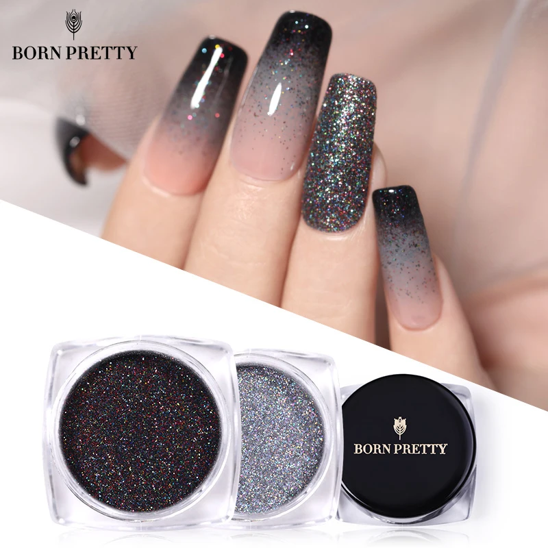 BORN PRETTY Блестящий Порошок для ногтей блестящий сахарный пигмент декорация
