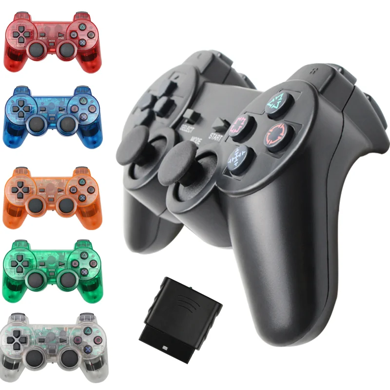 Беспроводной геймпад для Sony PS2 джойстик|gamepad for sony|shock wirelessgamepad wireless |