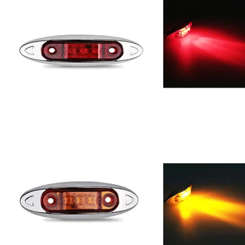 

Universal Lights 10pcs Truck Tail Trailer Lamp 3Leds IP67 12V-24V Side
