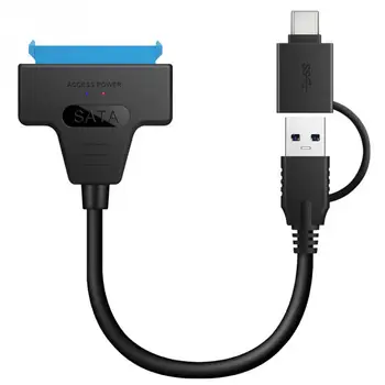 

Adapter SATA III 3.0 2.0 Cable External Hard Drive USB C to Serial Converter Hard Disk UASP for 2.5" HDD SSD NOT USB 2.0 3.1